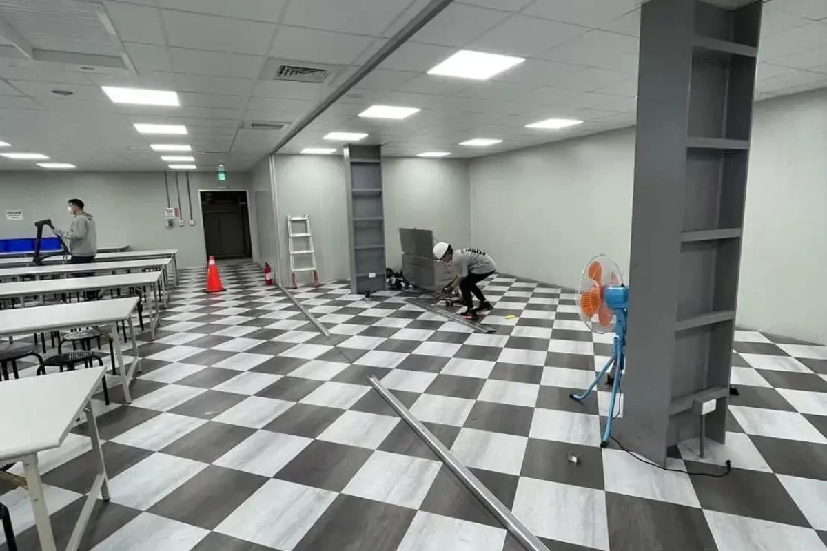 萬澄工程行-無塵室庫板空間規劃設計_portfolio_台中豐原員工餐廳_2