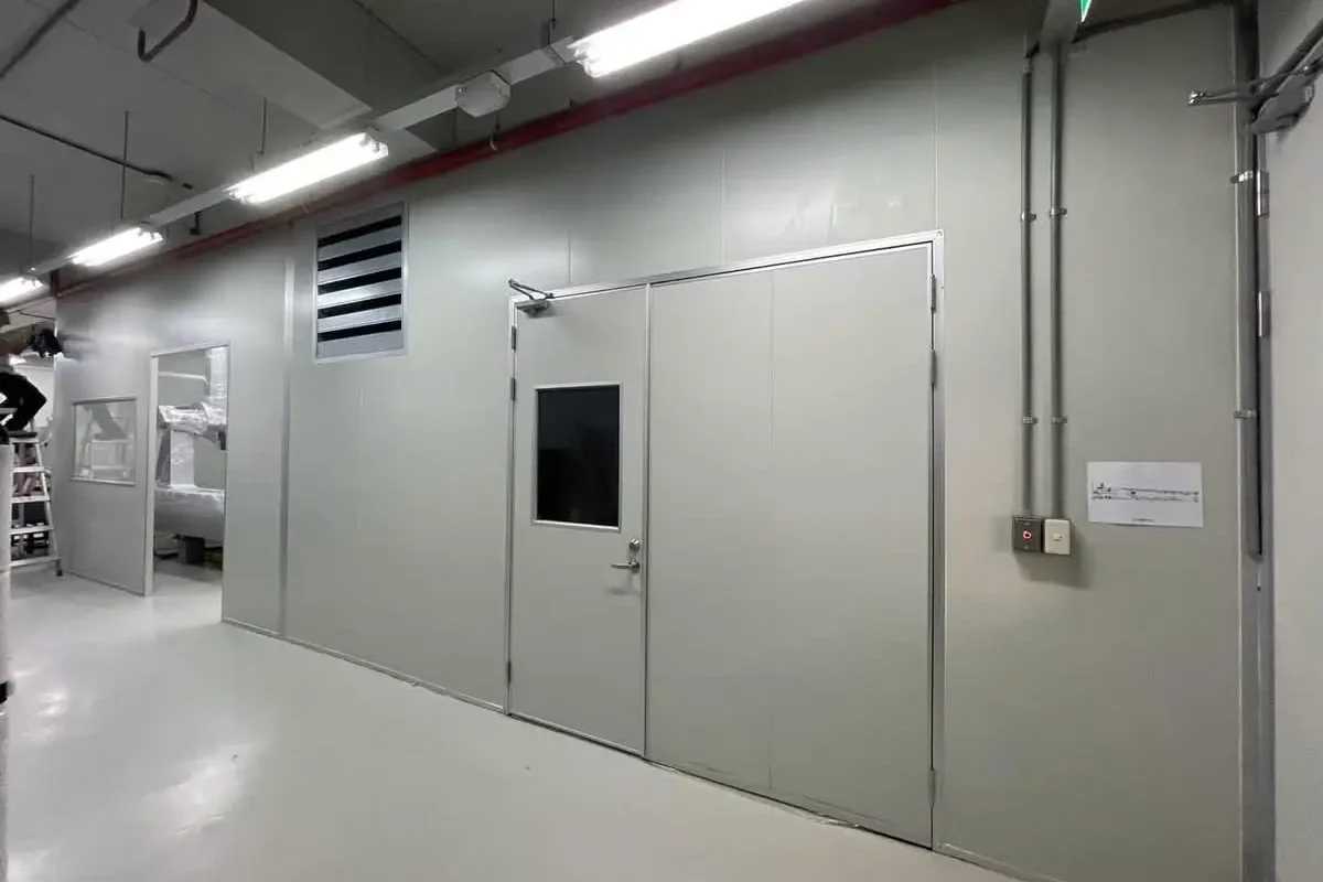 萬澄工程行-無塵室庫板空間規劃設計_portfolio_台中豐原廠房隔間_1