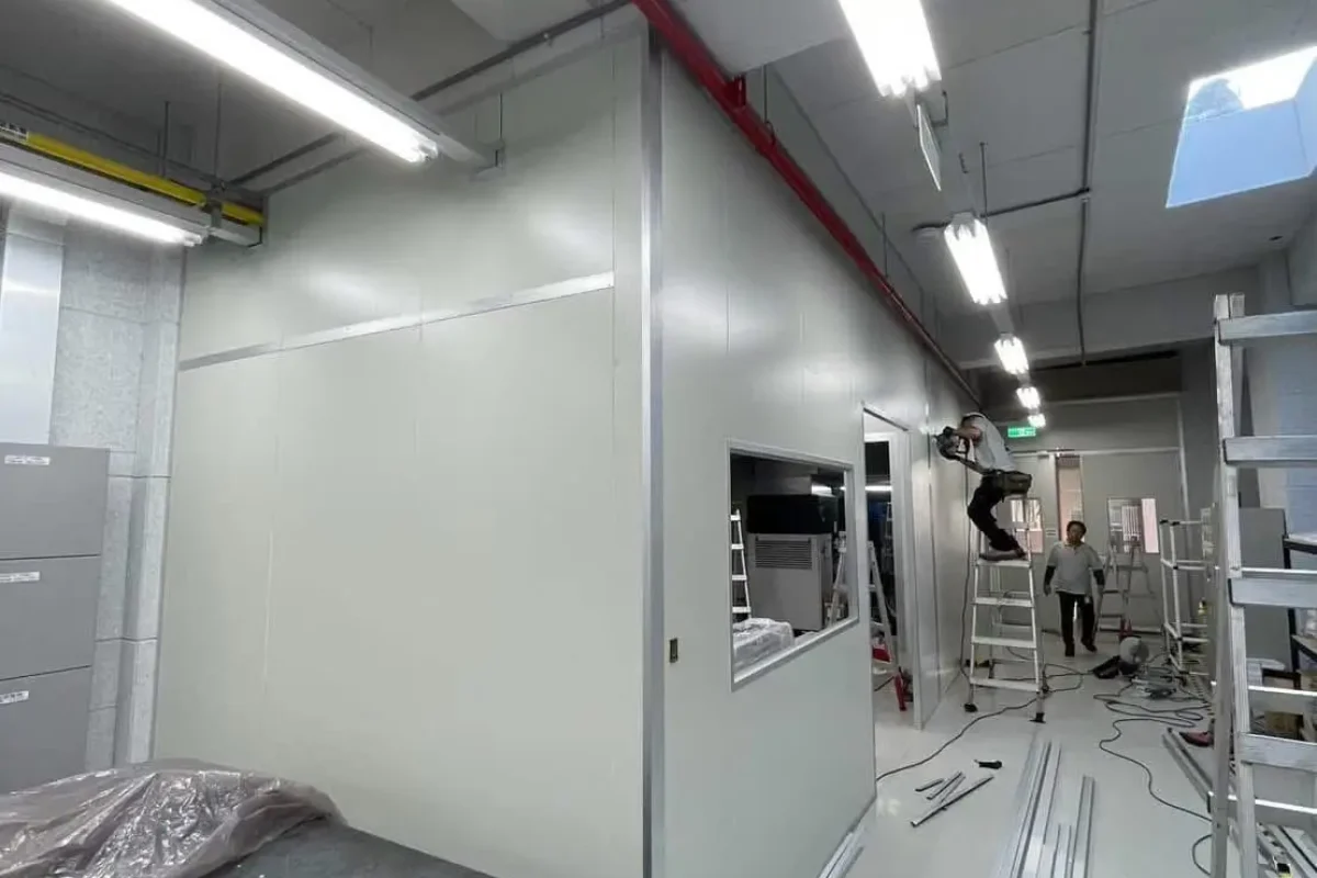 萬澄工程行-無塵室庫板空間規劃設計_portfolio_台中豐原廠房隔間_3