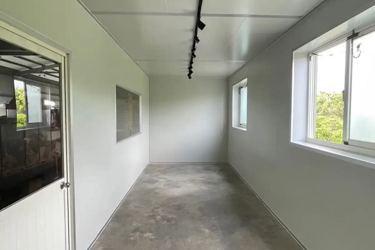 萬澄工程行-無塵室、無塵室庫板、無塵室空間規劃、庫板隔間_portfolio_屏東枋寮 居家收藏室隔間_01