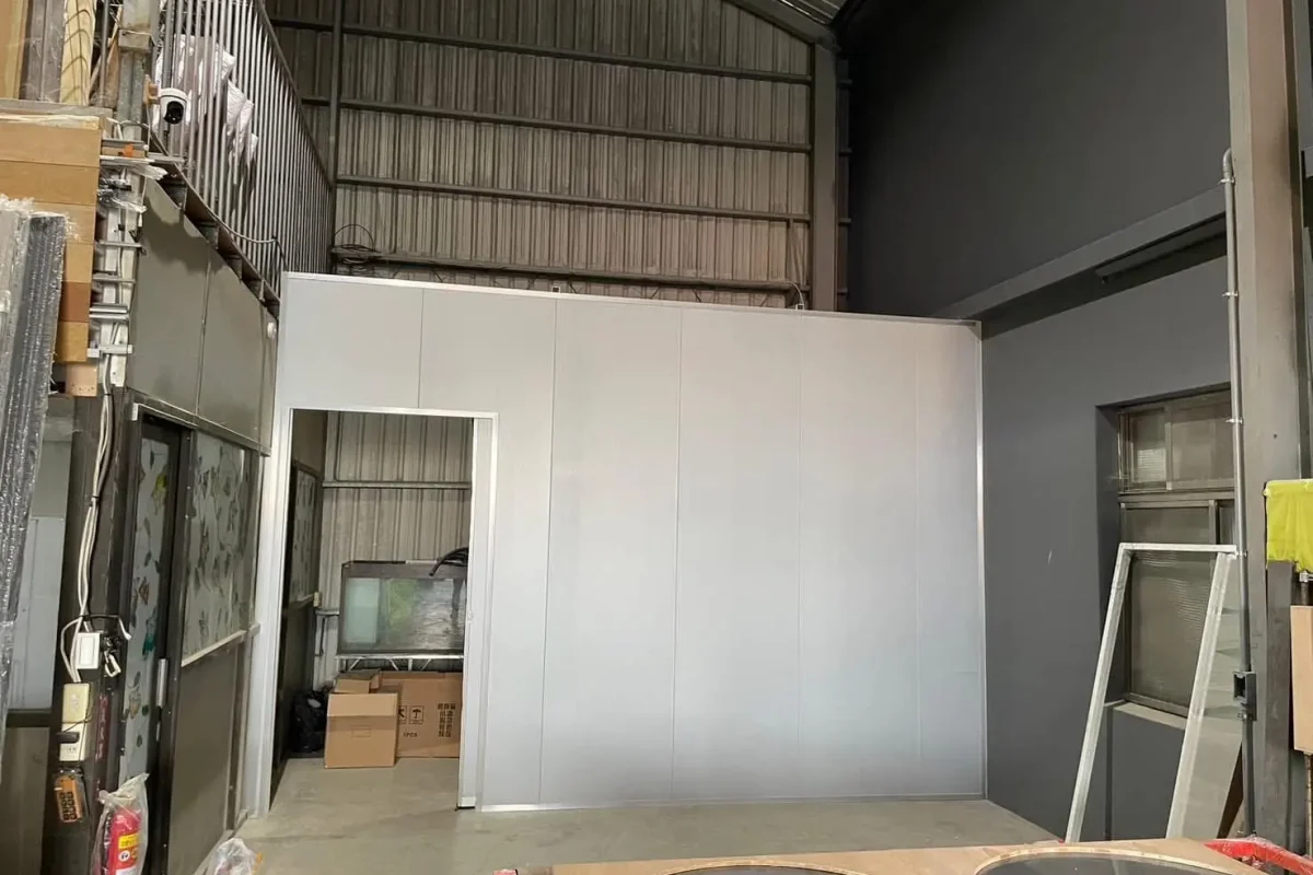 萬澄工程行-無塵室庫板空間規劃設計_portfolio_屏東萬丹米廠隔間_4
