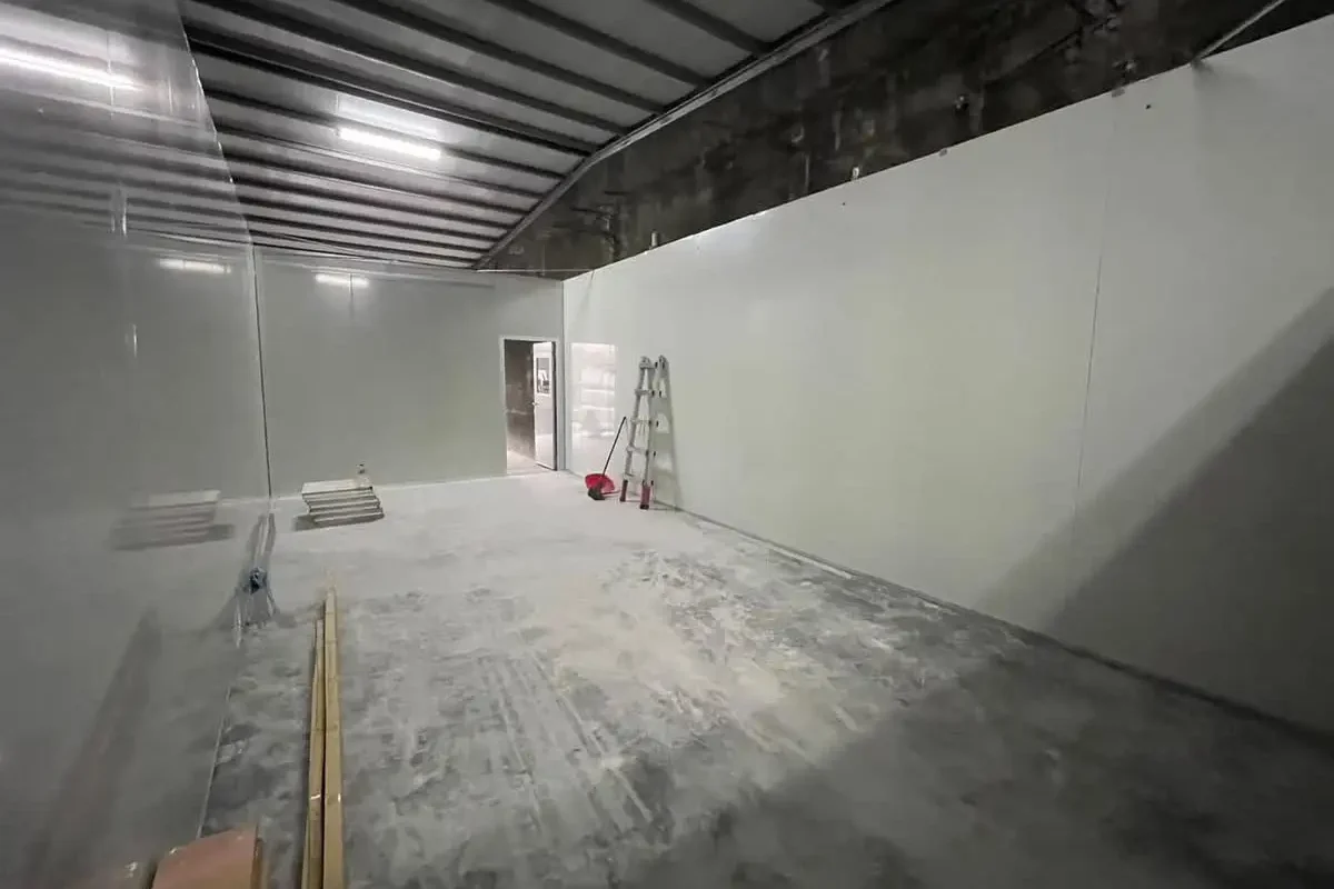 萬澄工程行-無塵室庫板空間規劃設計_portfolio_屏東車床廠房隔間_2