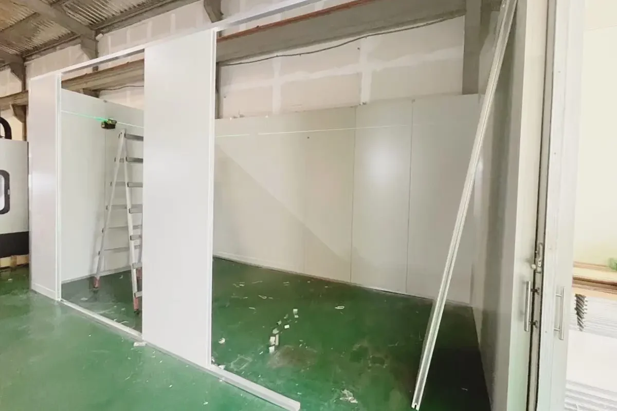 萬澄工程行-無塵室庫板空間規劃設計_portfolio_桃園八德 隔間工程_02