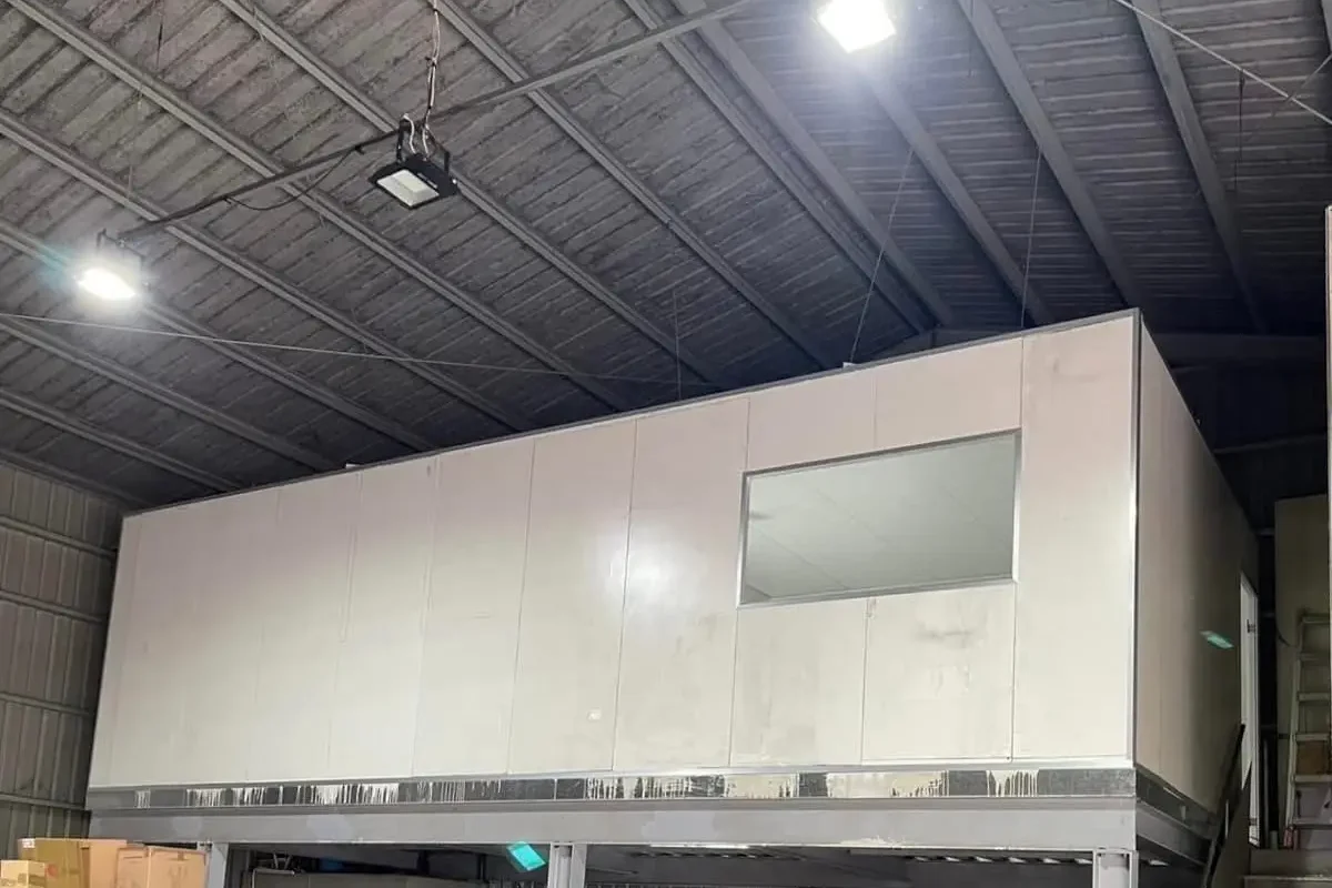 萬澄工程行-無塵室庫板空間規劃設計_portfolio_高雄大社廠房隔間_4